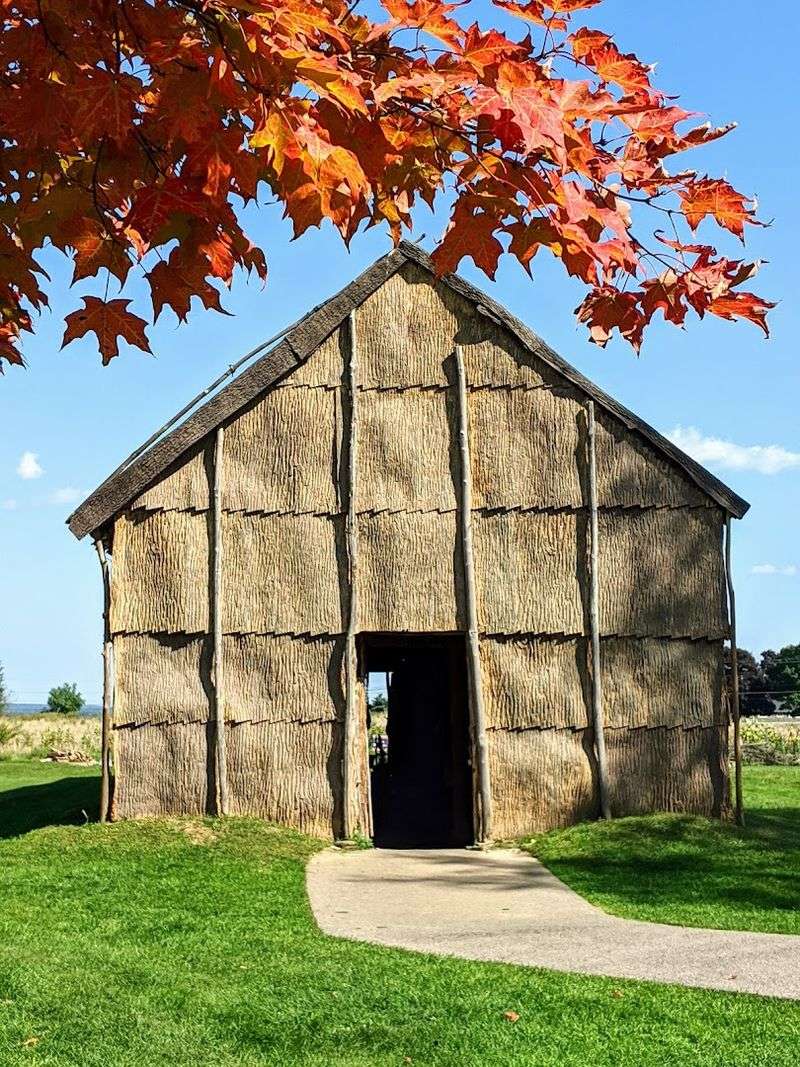 The Seneca Bark Longhouse Up Close