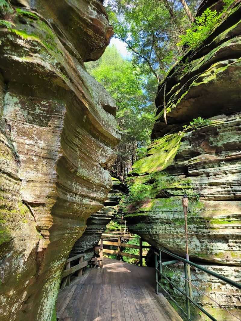 Sandstone Bluffs Give The Riverwalk Its Postcard-Worthy Look