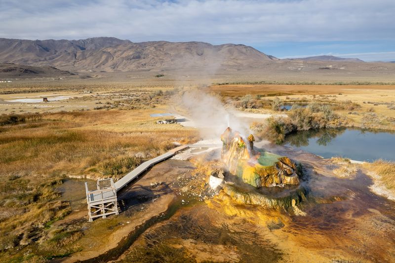 Fly Ranch Sits Near The Black Rock Desert