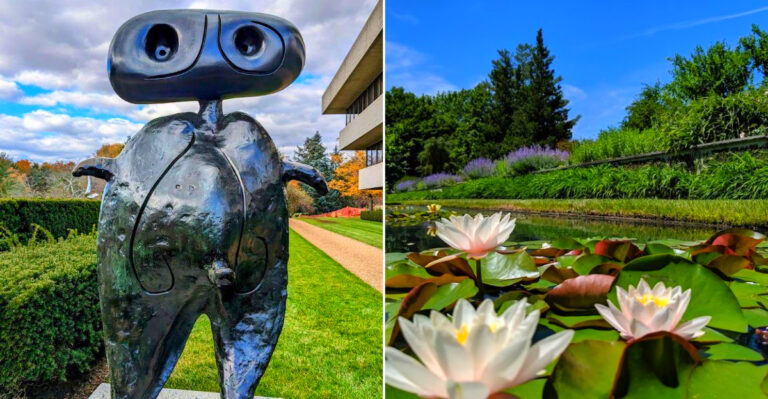 The Whimsical Sculpture Garden In New York That Turns A Simple Walk Into A Dreamy Day Trip