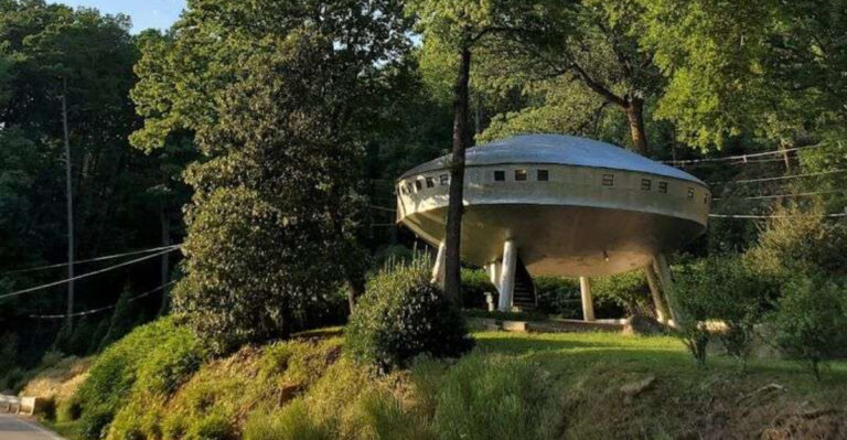 There’s A Real-Life UFO House Waiting In The Woods Of Tennessee