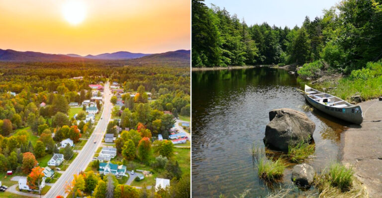 This Adirondack Town In New York Comes Alive This Season With Rushing Rivers And Crisp Mountain Air