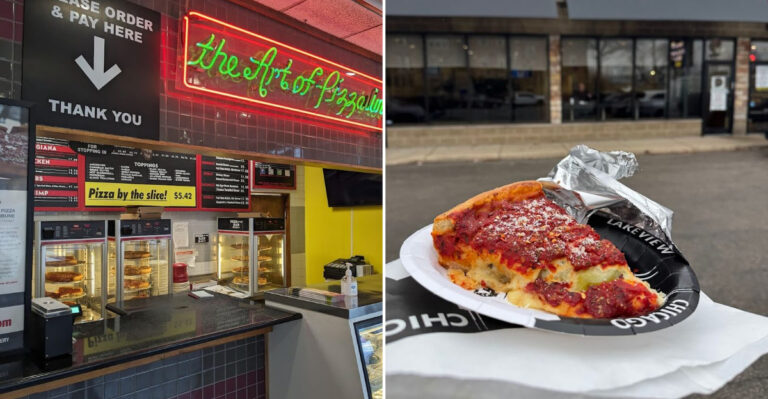 This Beloved Illinois Pizza Spot Has Deep Dish Slices That Keep Customers Coming Back