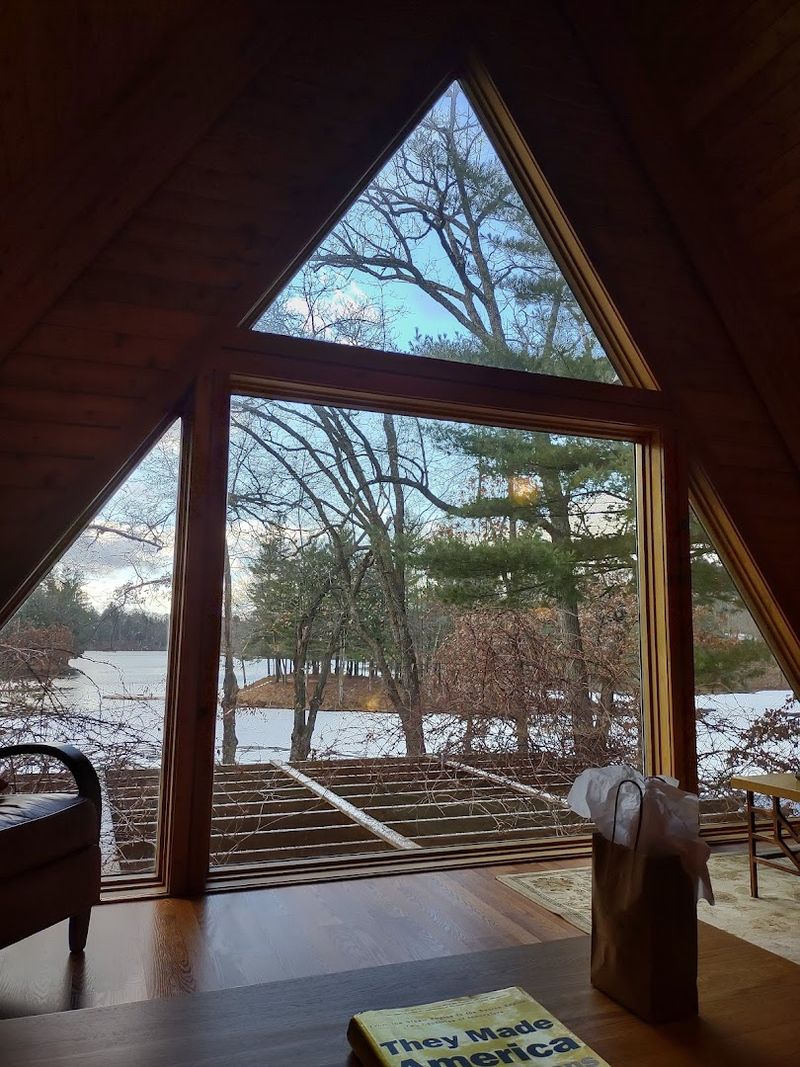 A Peaceful Wisconsin Lodge Made For Winter Escapes