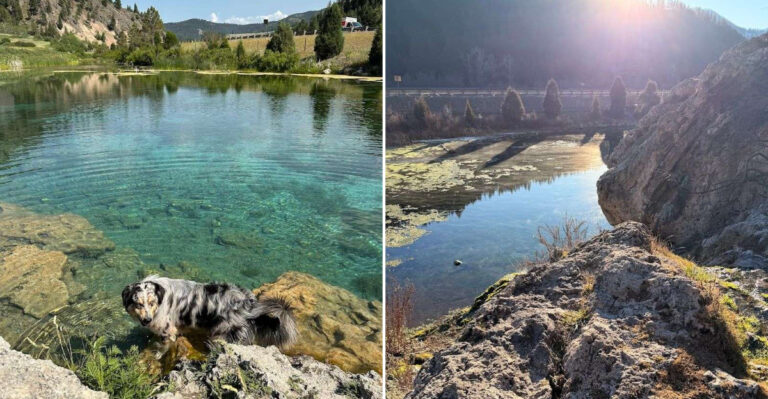 This Hidden Montana Hot Spring Offers An Unforgettable Trek Through Stunning Wilderness