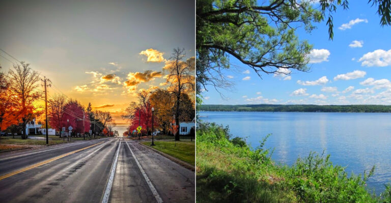 This Lakeside Town In New York Feels Like A 1950s Getaway You’ll Never Want To Leave Again