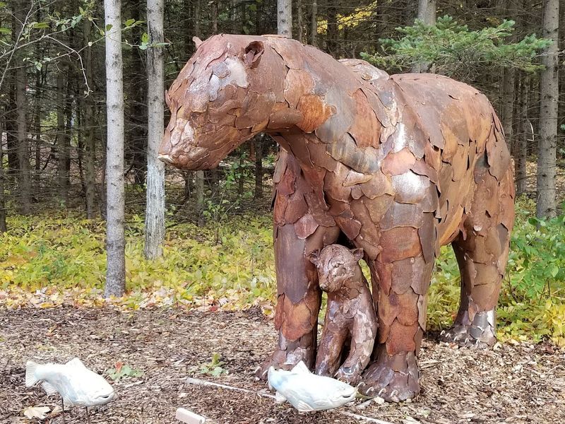 A Door County Gallery With A Sculpture Garden Surprise