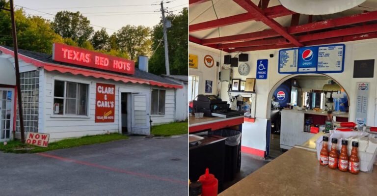 This Middle-Of-Nowhere New York Hot Dog Spot Serves A Michigan Sauce That Keeps Locals Coming Back
