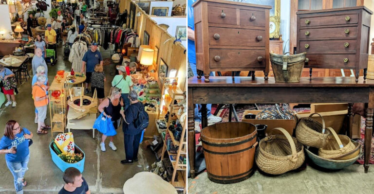 This Massive Flea Market In Ohio With 400 Vendors Is Pure Gold For Antique Hunters