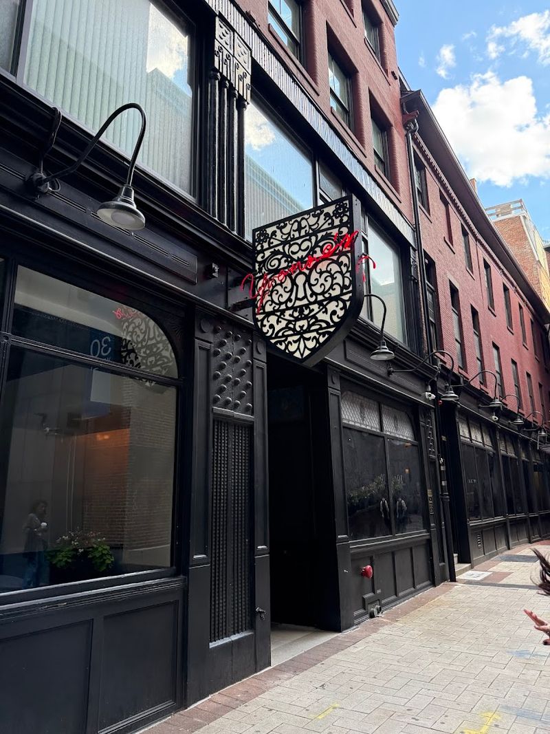 The Speakeasy Entrance That Sets The Mood Before You Even Walk In