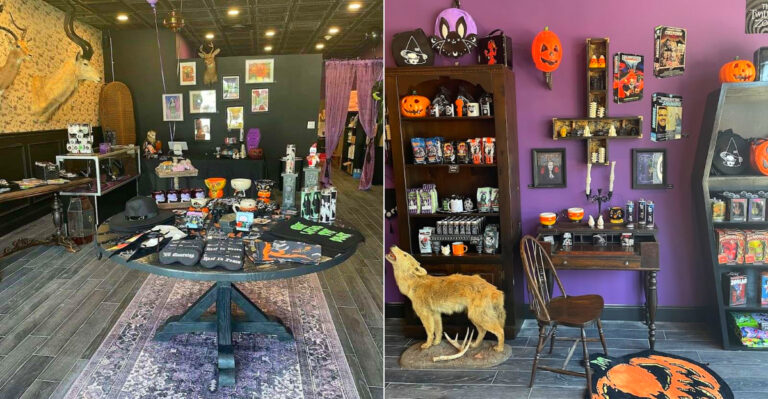 This Must-Visit Spooky-Themed Thrift Shop In New York Is A Haven Of Oddities And Eerie Art
