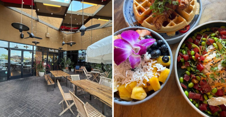 This Nevada Café Brings A Breezy Coastal Escape To The Heart Of The Desert