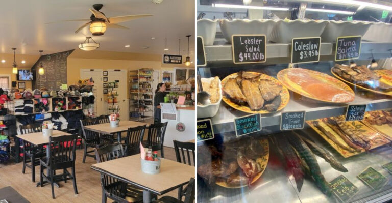 This New York Fish Market Doubles As A Restaurant, And The Lobster Roll Is Legendary