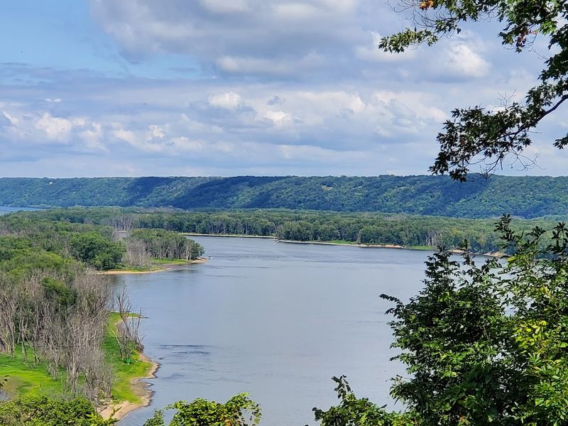 Natural Landscapes Along The Riverfront
