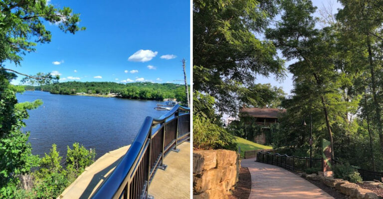 This Postcard-Worthy Wisconsin Riverwalk Is Made For A Slow Scenic Stroll