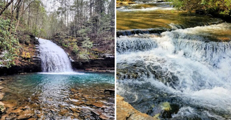 This Secluded Waterfall Might Be The Most Stunning Spot In Tennessee