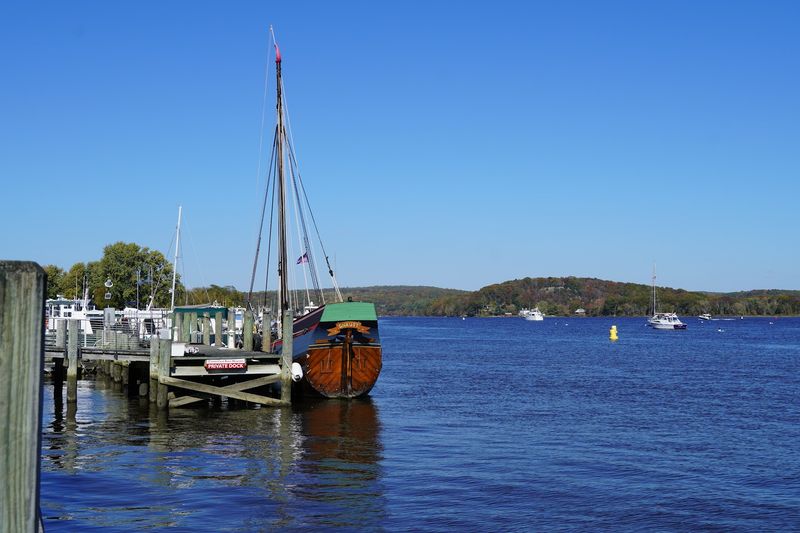 The Historic Docks Along The Riverfront