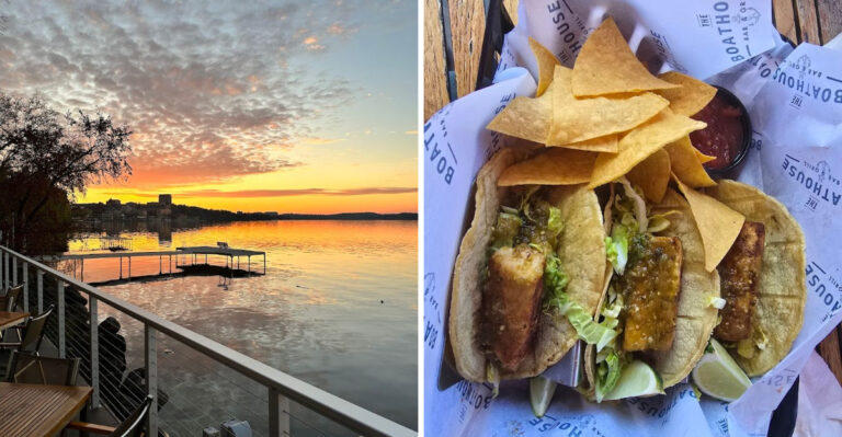 This Waterfront Wisconsin Cafe Serves Fish Tacos Worth A Summer Road Trip