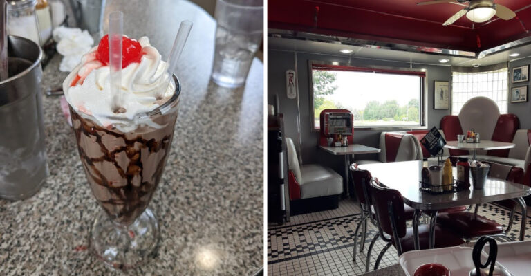 This Wisconsin Diner’s Chocolate Malt Is Creamy, Classic, And Worth The Drive