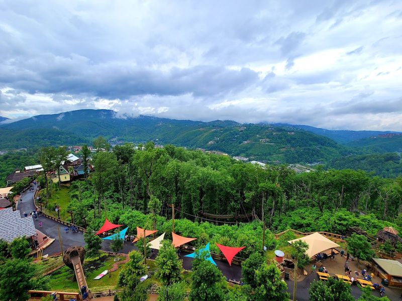 Ride A Mountain Coaster Above The Clouds At Anakeesta Gatlinburg