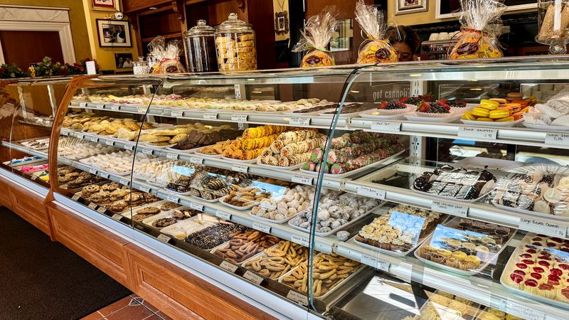 Lobster Tails And Pastries From The Display Cases