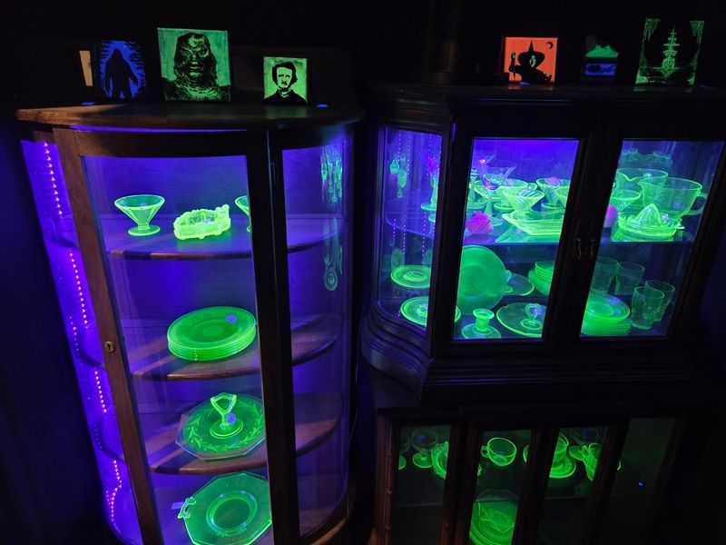 Uranium Glass And Antique Poison Bottles That Glow With History