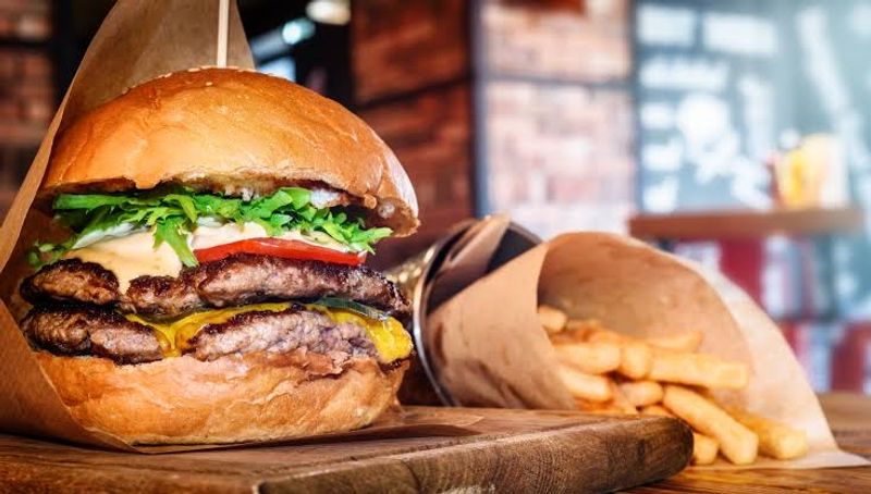 Every Burger Comes With Double The Patty Power