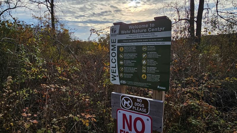 Dogs Are Not Allowed On This Particular Nature Center Trail