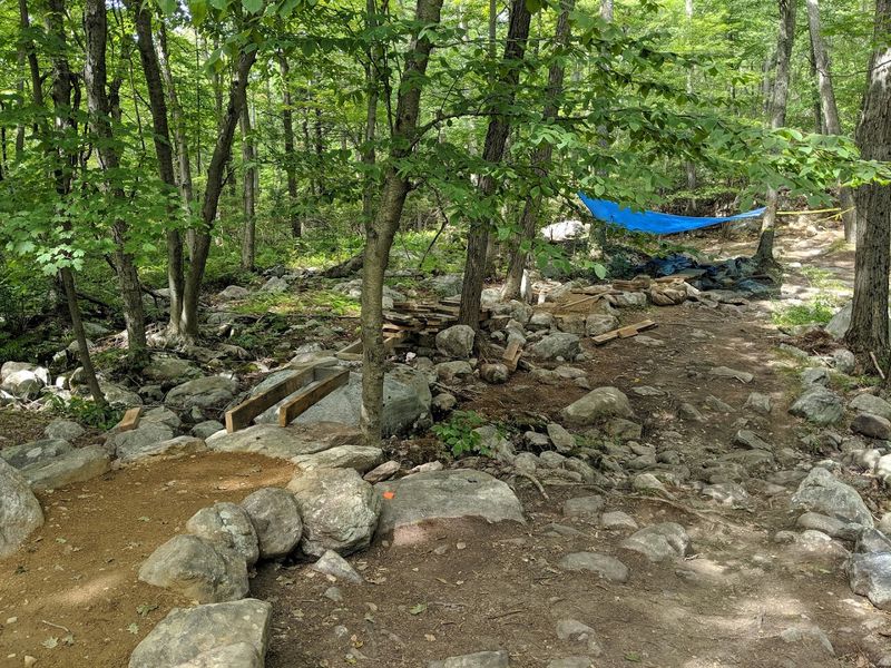 Mountain Biking Through Technical Terrain That Rewards Skill
