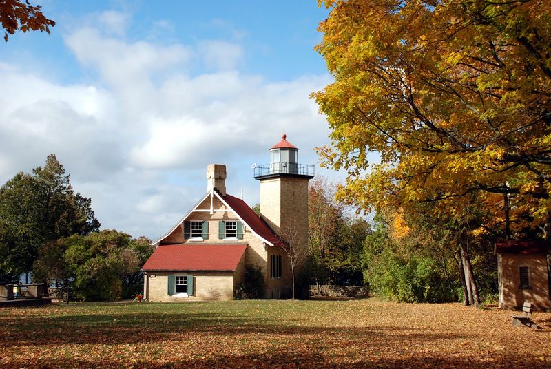 Eagle Bluff Lighthouse, Peninsula State Park, Fish Creek