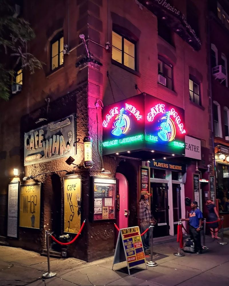 Cafe Wha? At 115 Macdougal Street Is The Real Deal