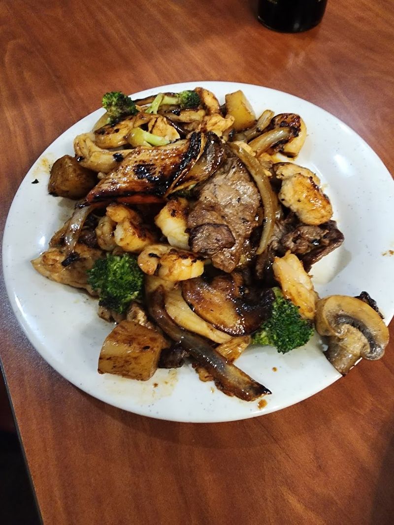 The Hibachi Grill Station Sets It Apart
