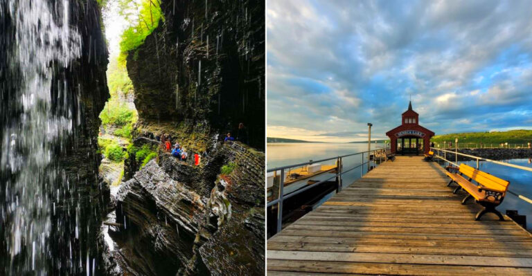 A Day Trip Route In New York That Packs A Waterfall, A Diner, And A Scenic Drive All Into One Afternoon