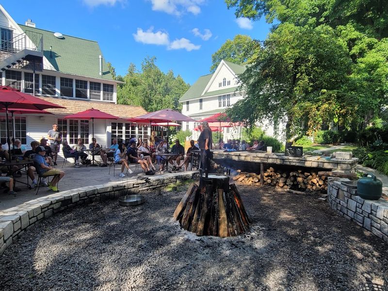 Why Fish Creek Is Such A Perfect Setting For This Restaurant