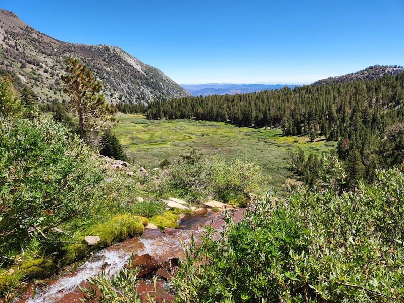 Lake Tahoe Views Appear Before You Reach The Falls
