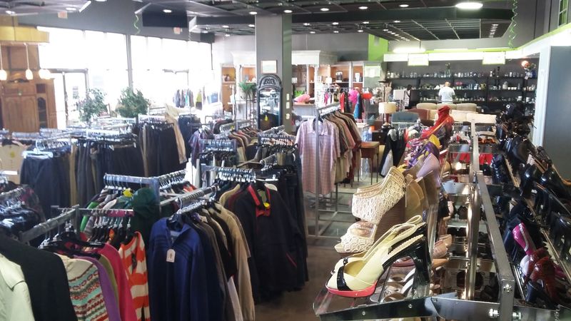 Clothing, Furniture, And Home Décor Fill The Shop