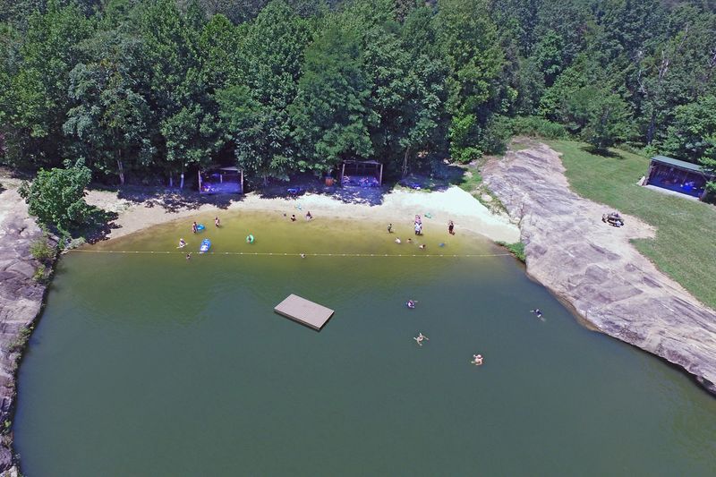 The Spring-Fed Swimming Hole And Rock Pond