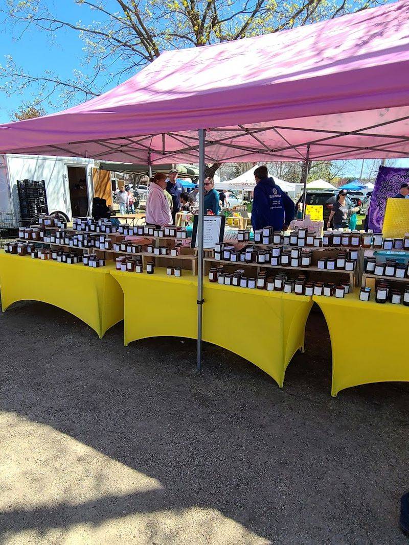 The Market Runs From Morning Into Early Afternoon