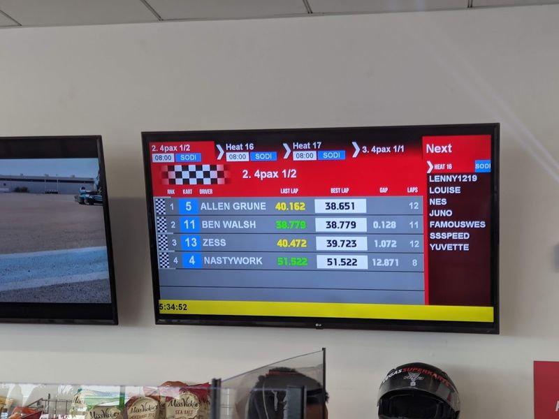Live Lap Timing Adds A Competitive Edge