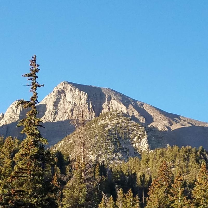 A Trail Leads Toward Nevada's Only Glacier