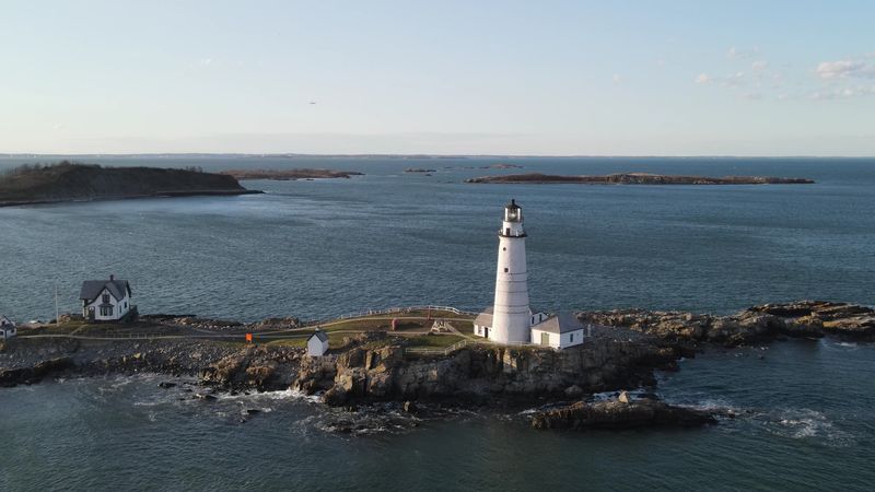 America's First Lighthouse Lit Boston Harbor