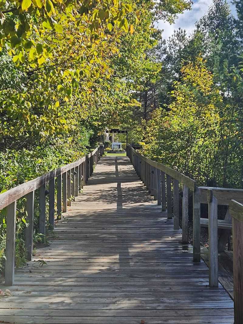 A Prayer Path Leads Visitors In