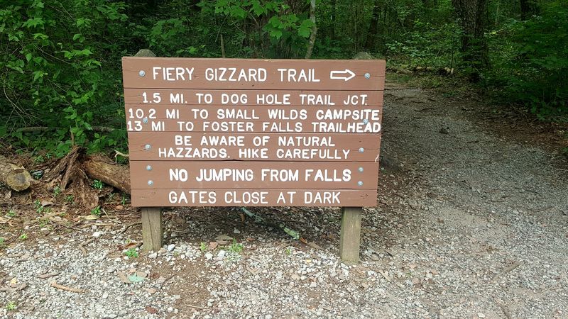 Fiery Gizzard Trail, Grundy Forest State Natural Area