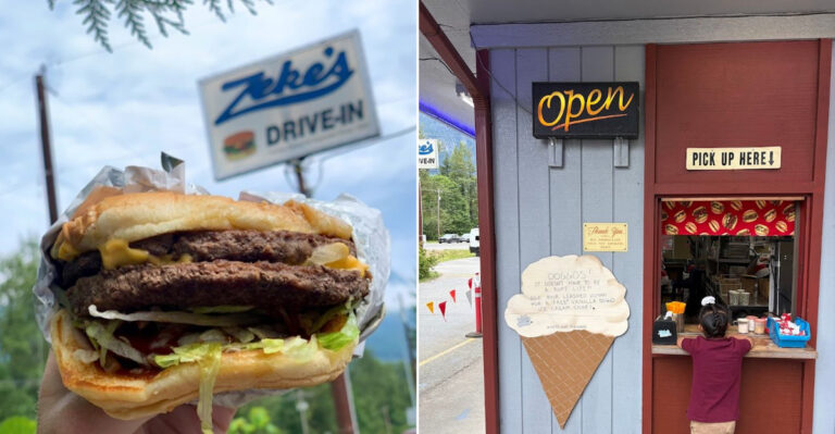 Cheeseburger Fans Can’t Stop Talking About This Tiny Washington Drive-In