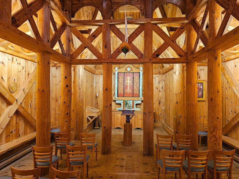 Shaped By Twelve Tall Wooden Stavs