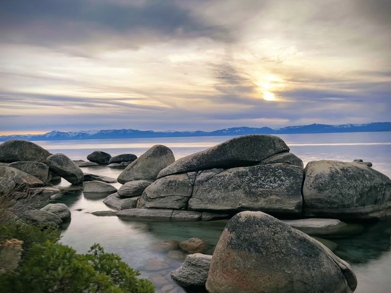 Clear Water And Granite Boulders Create That Classic Tahoe Look
