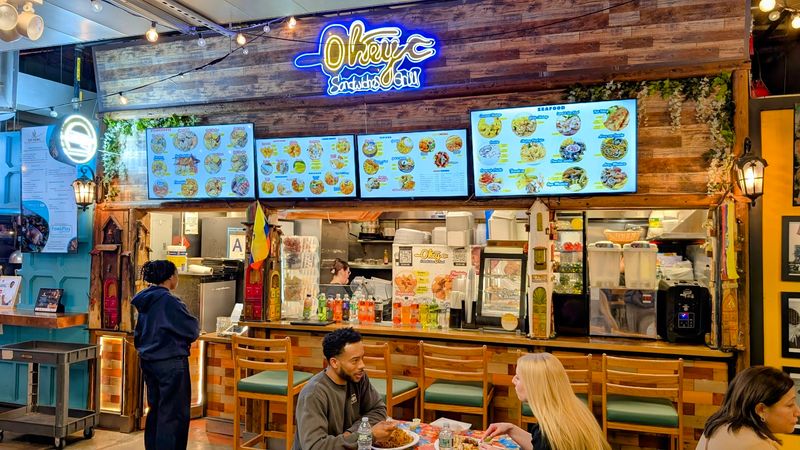 OKEY Ecuadorian Food, DeKalb Market Hall, Brooklyn