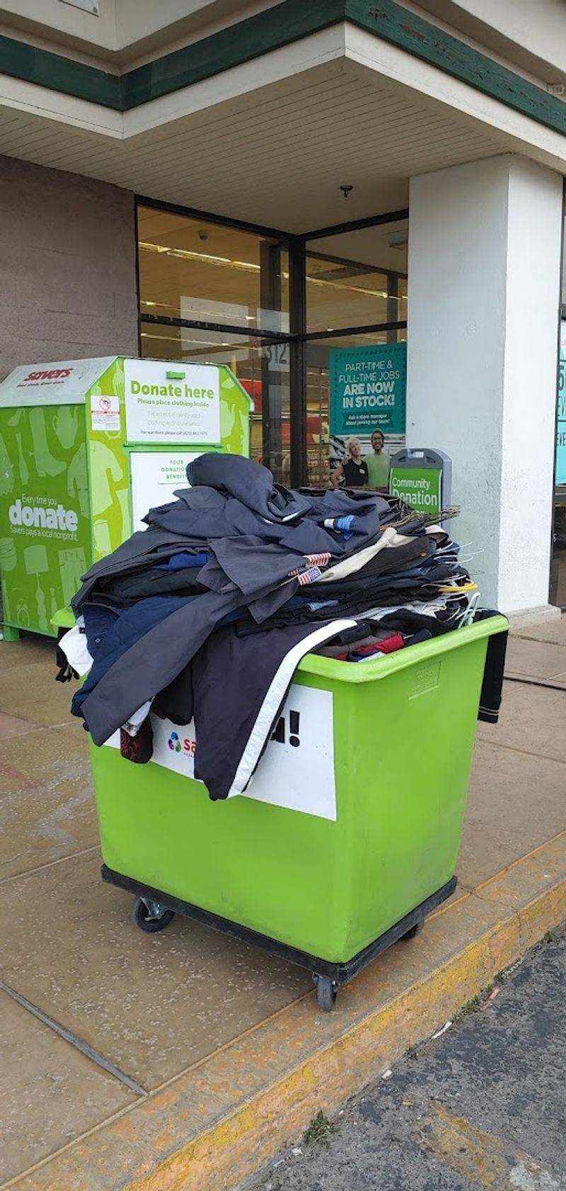 The Donation Center Keeps New Items Moving Through The Store
