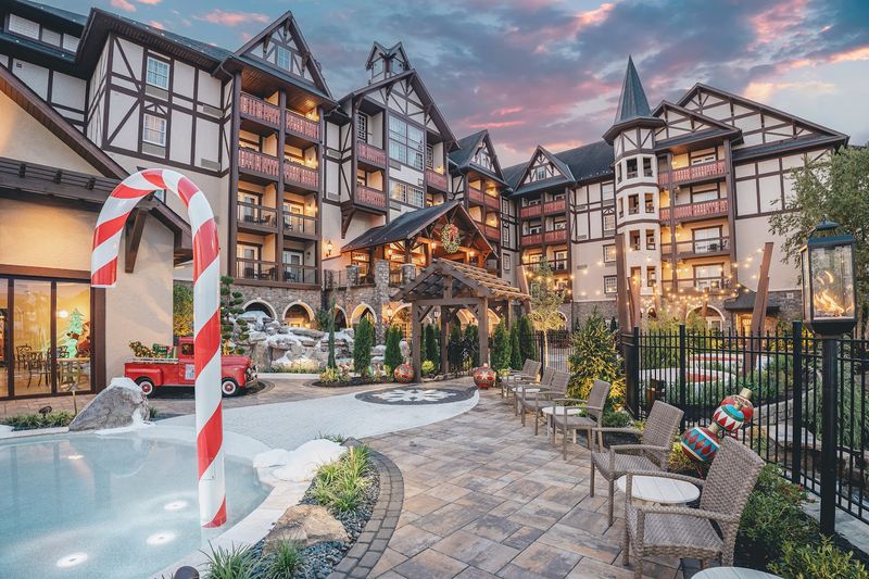 The Inn At Christmas Place Right Across The Street