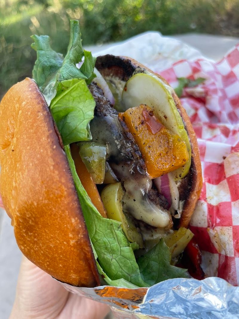 The Burgers Start With Seasoned One-Third Pound Patties